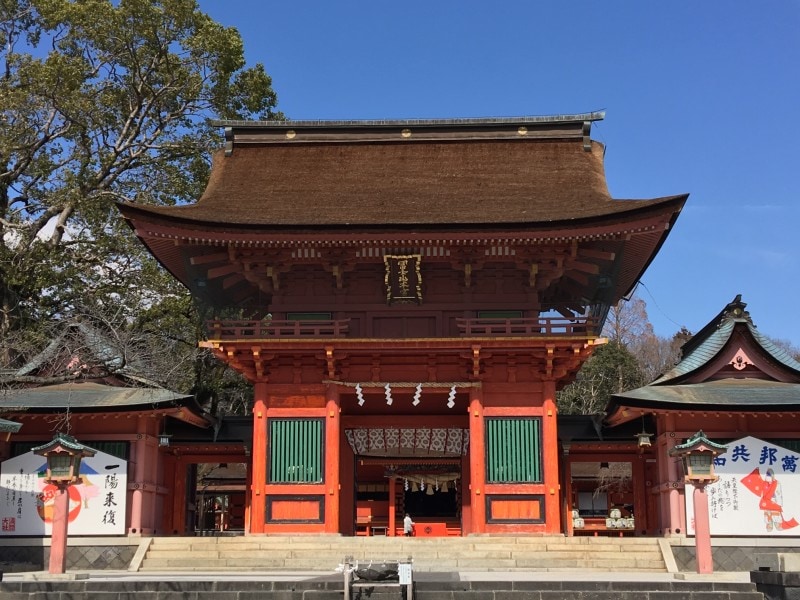 富士山本宮浅間大社の楼門