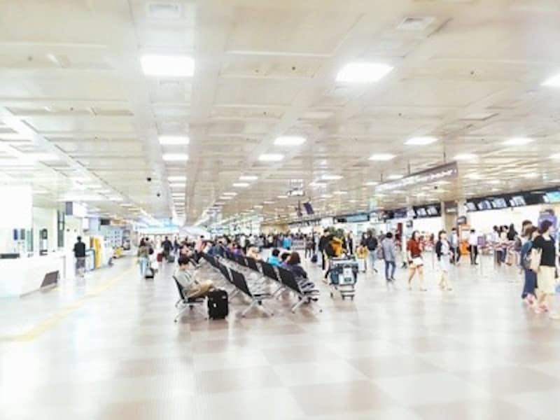 大邱国際空港１階到着フロア