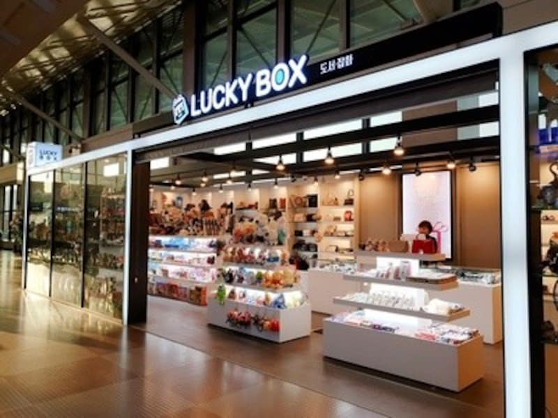 大邱国際空港内のお土産屋さん