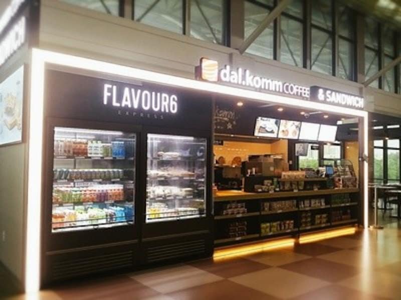 大邱国際空港内のカフェ