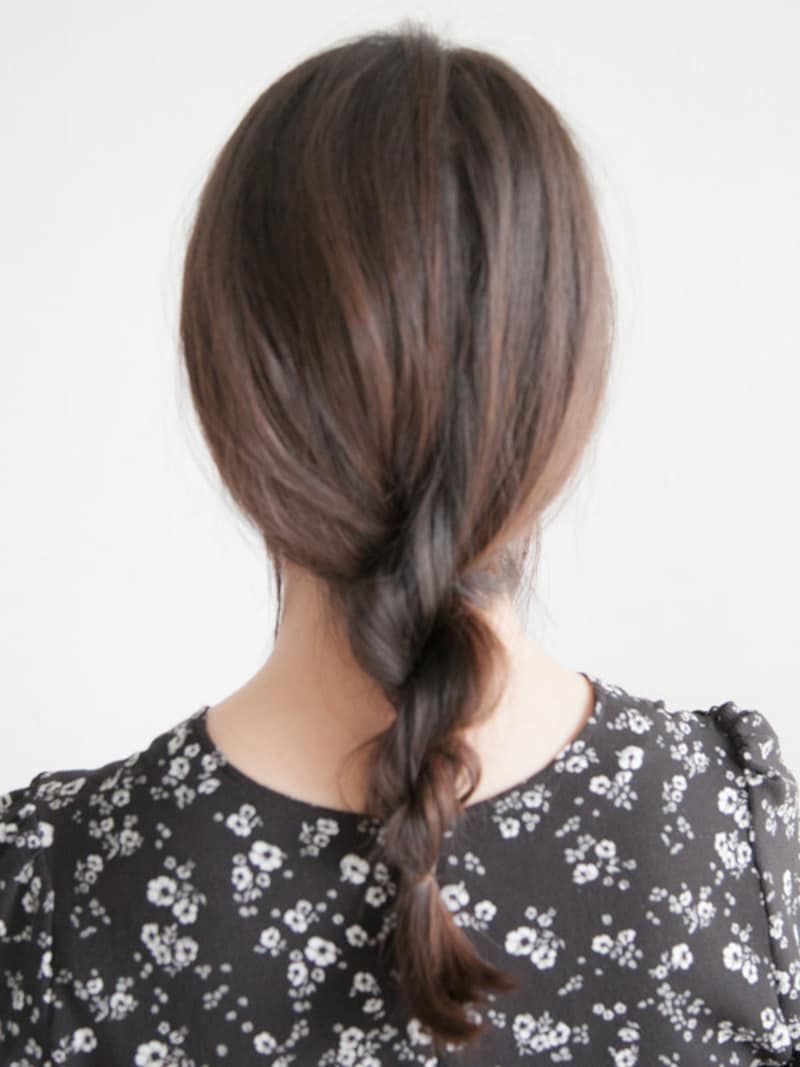 巻かなくても可愛いヘアアレンジ