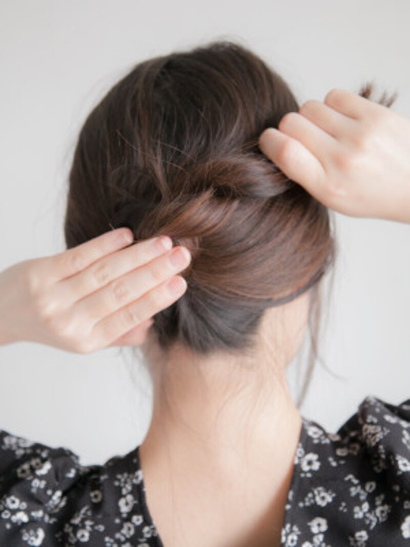 巻かなくても可愛い ストレートロングのヘアアレンジ ヘアアレンジ All About