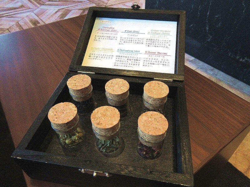 グランドニッコー東京 台場 茶葉の香りも楽しめる