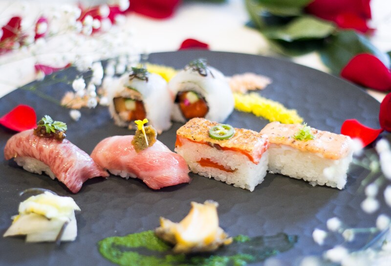 見た目も味もこれまでにはなかったAburi Sushi