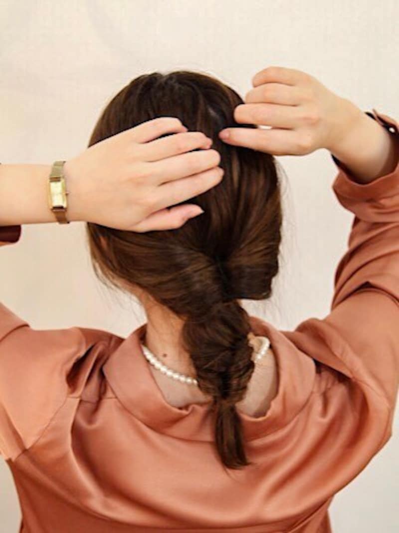 ３ミリくらい引き出すイメージです