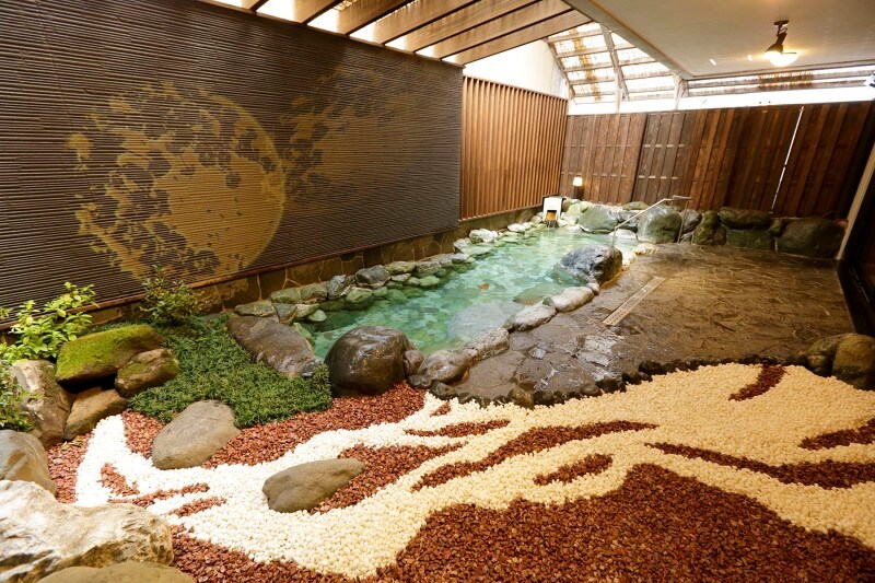 伊東 ホテルニュー岡部 エントランス 女性大浴場 露天風呂