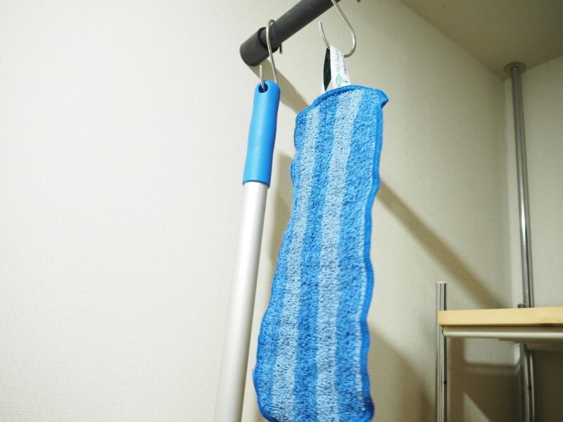 吊るしてコンパクトに収納