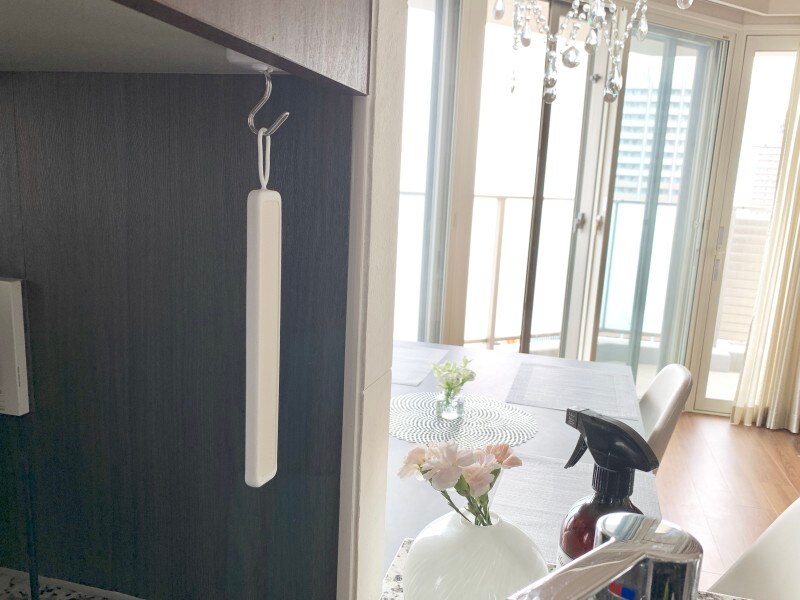 吊り下げれるフープが付いている