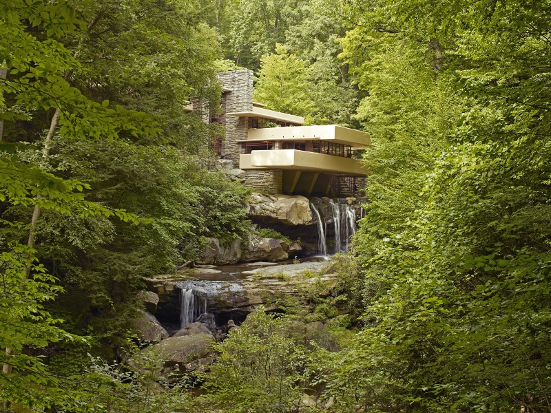 アメリカの新世界遺産「フランク・ロイド・ライトの20世紀建築」、落水荘（カウフマン邸）