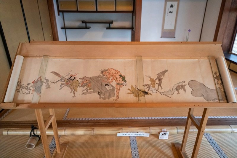 京都のお寺巡り2.高台寺の伝土佐経隆「百鬼夜行図」一部抜粋