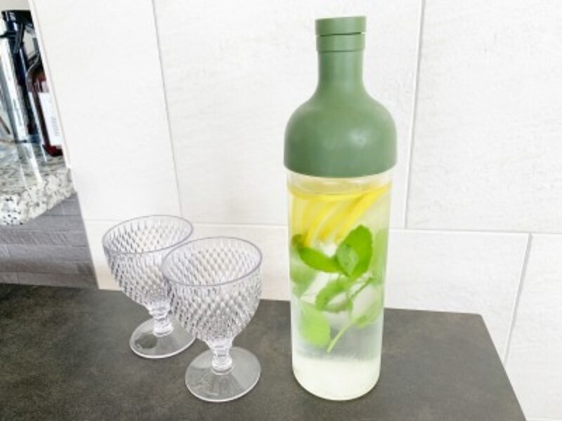 レモンとミントのアレンジウォーター