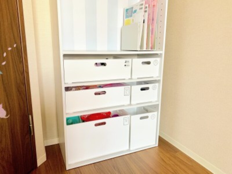 カラーボックスにピッタリなサイズ