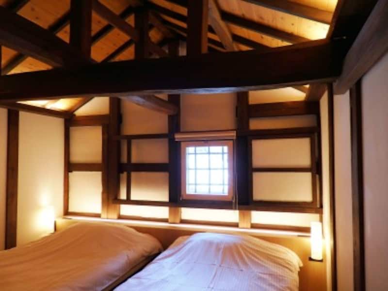 明治時代の“蔵”をリノベーションした寝室