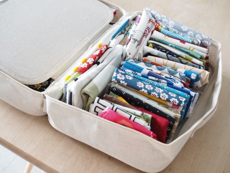 収納アイデア(はぎれ収納)