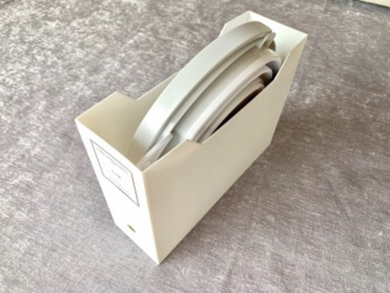 ファイルボックスにスッキリ収納