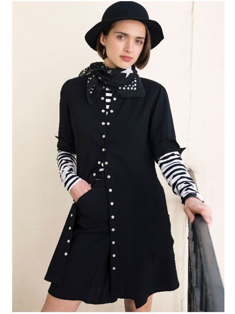 アニエスベー「カーディガンプレッション」