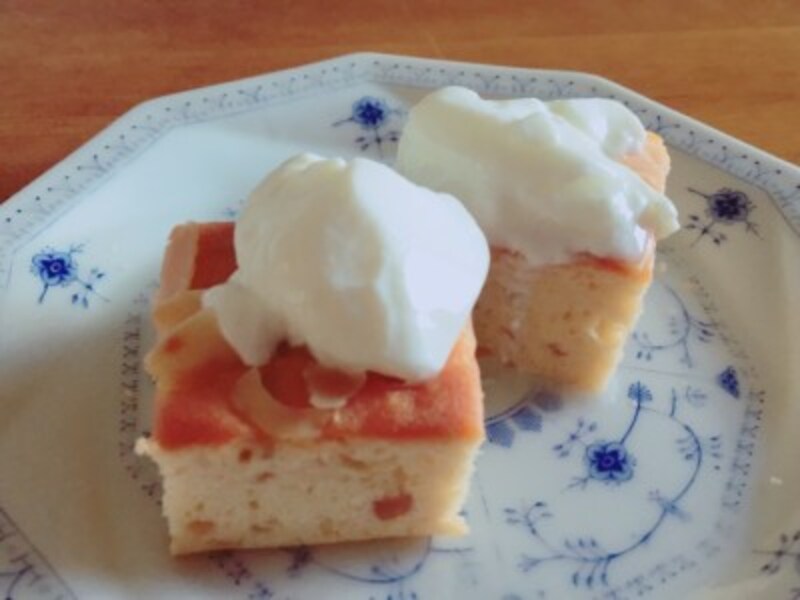 ヨーグルトや生クリームなど、トッピングを加えてアレンジしても