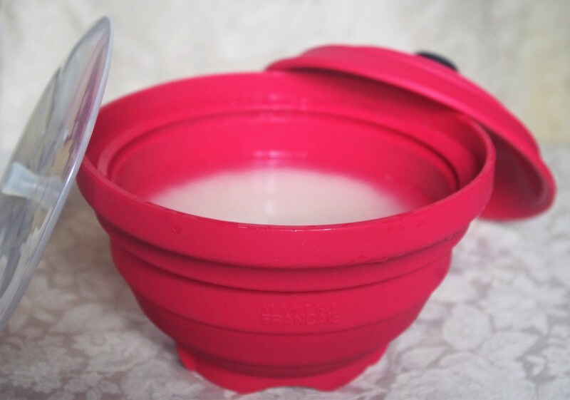 お米を研いだら30分ほど水に浸けます。