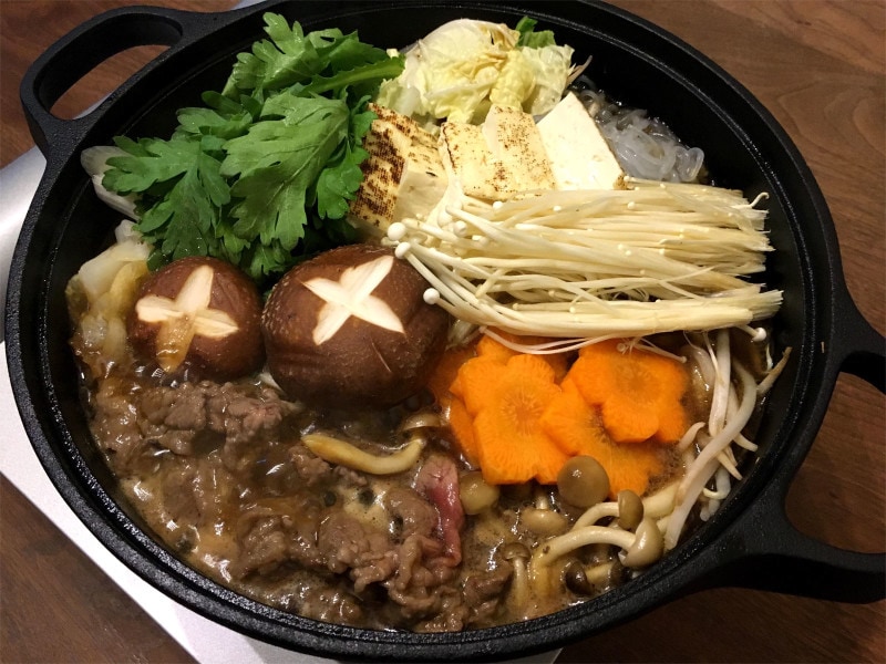 及源「すき焼ぎょうざ兼用鍋」