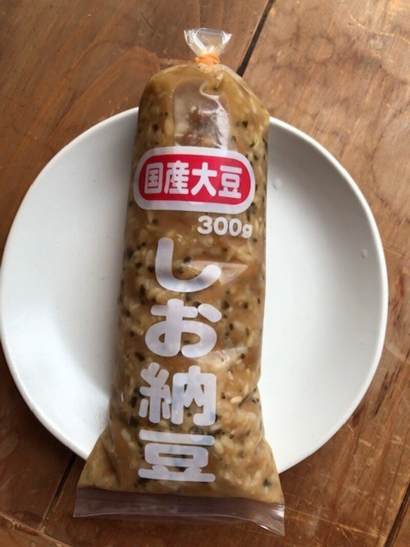 パックではなくビニールの袋に入っているのも特長の1つ。