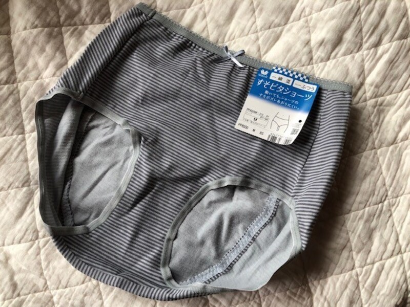 パンツがお尻にくい込むストレスを軽減してくれる「すそピタショーツ」