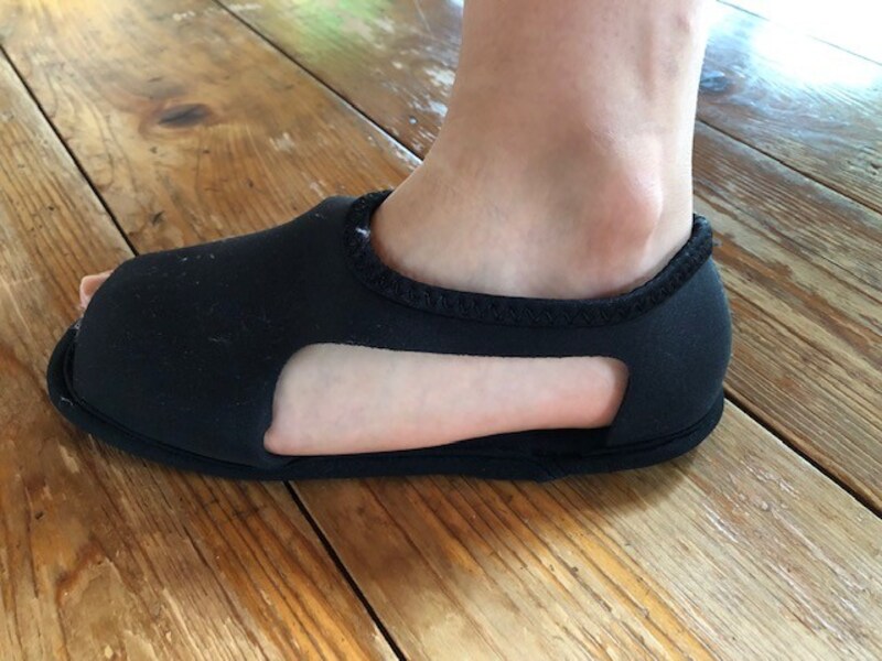 横部分があいているので、通気性もいい