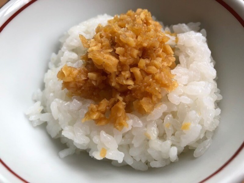 ご飯はもちろんのこと、うどんや豆腐との相性もいい