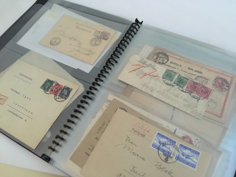 コレクトのポケットファイルを広げたところ