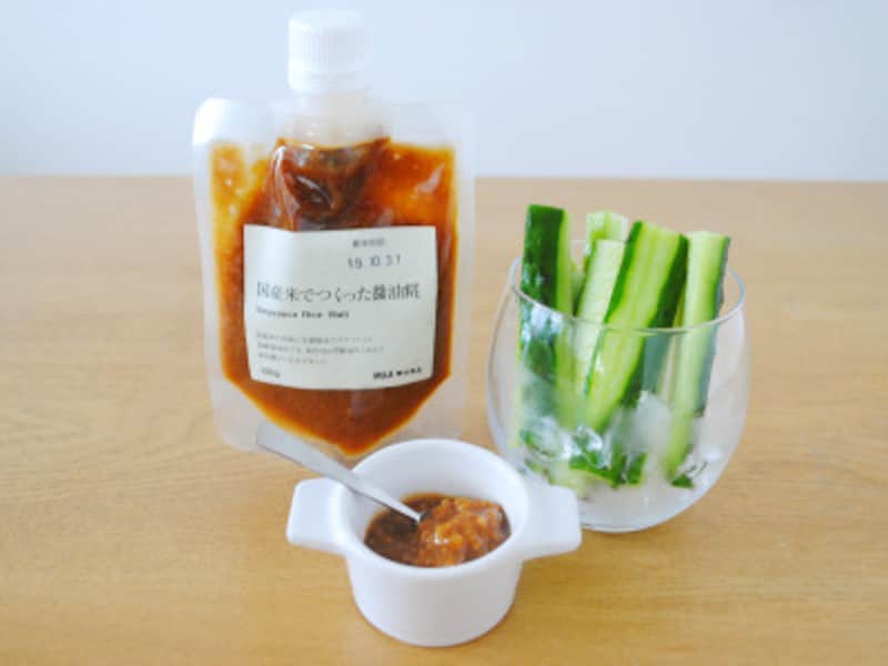 無印良品の国産米でつくった醤油糀