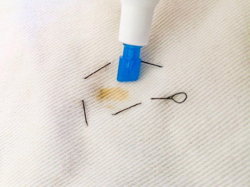 時間が経ってしまったシミも染み抜きできる