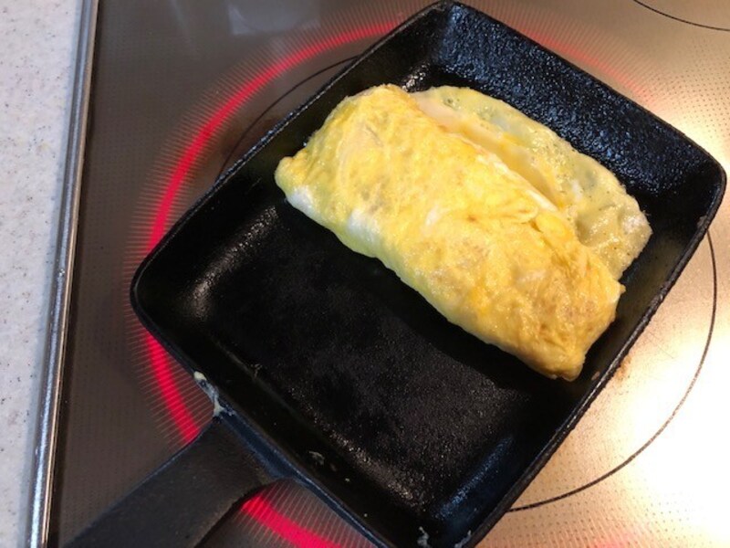 くるっと丸めるときでも、気持ちいいくらいくっつかない