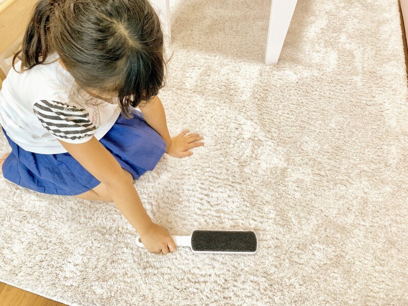 子ども楽しくお掃除してくれます！