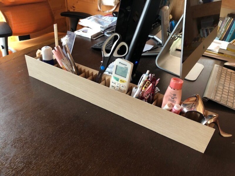 細長いから、自分のテリトリーを決められる