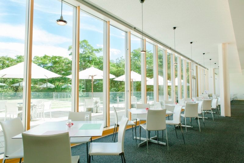 箱根ひとり旅の観光スポット:レストラン内観