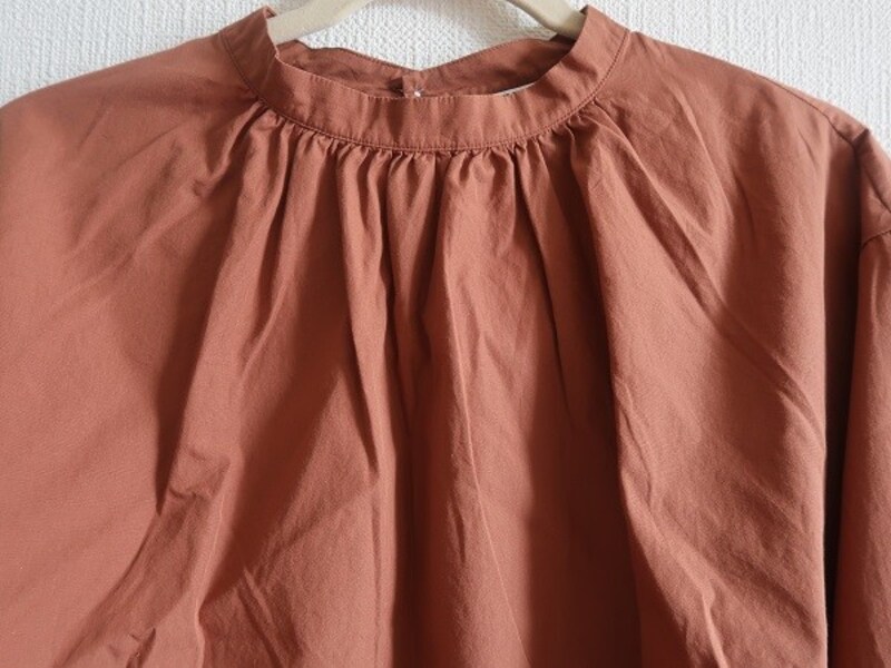 もともとギャザーが入っているのでアイロンなしでも気にならないのが嬉しい