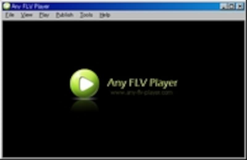 「Any FLV Player」起動画面