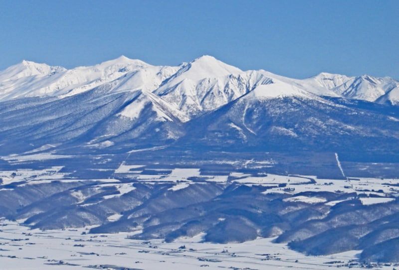 北海道の絶景パワースポット冬・富良野岳