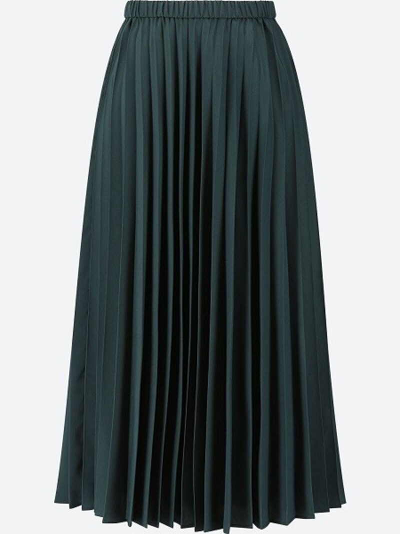 ユニクロ　プリーツロングスカート　2990円（税抜）