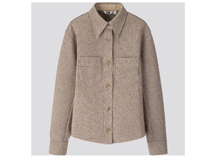 ユニクロ　ジャージーダブルポケットシャツ　4990円（税抜）