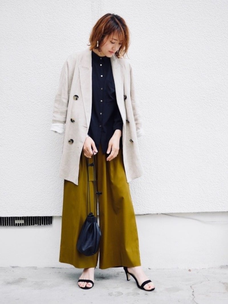 ジャケットを合わせてきれいめ感をプラス　出典：WEAR