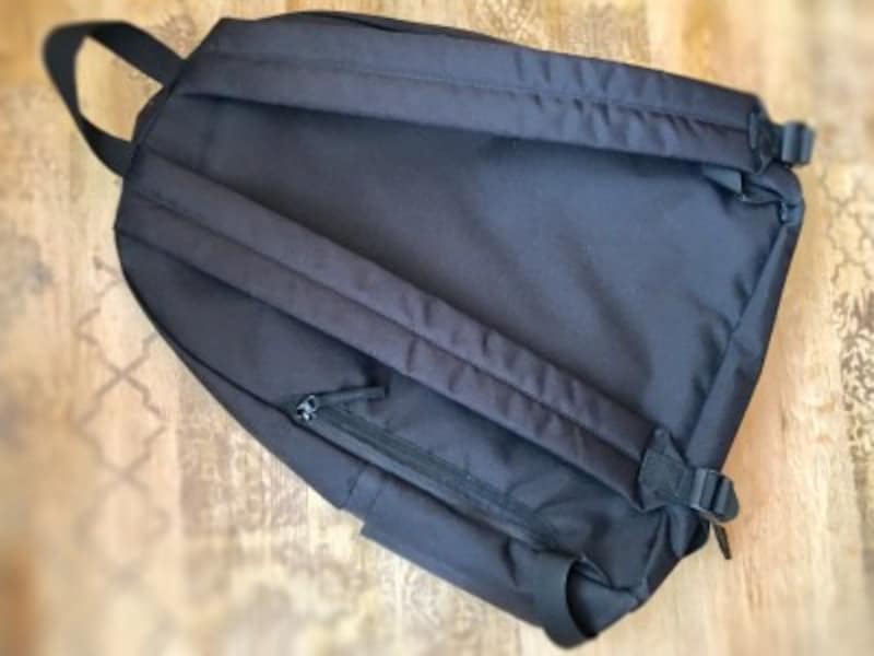 無印良品リュック。ストラップ