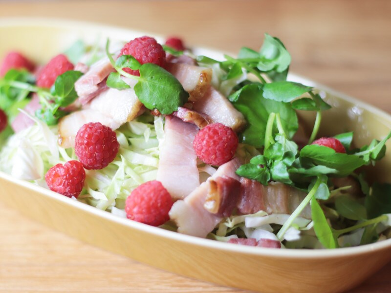 フランボワーズビネガーで、フランスの味を再現！