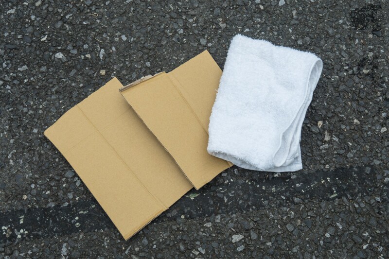 中に入れていたものは濡れませんでした！