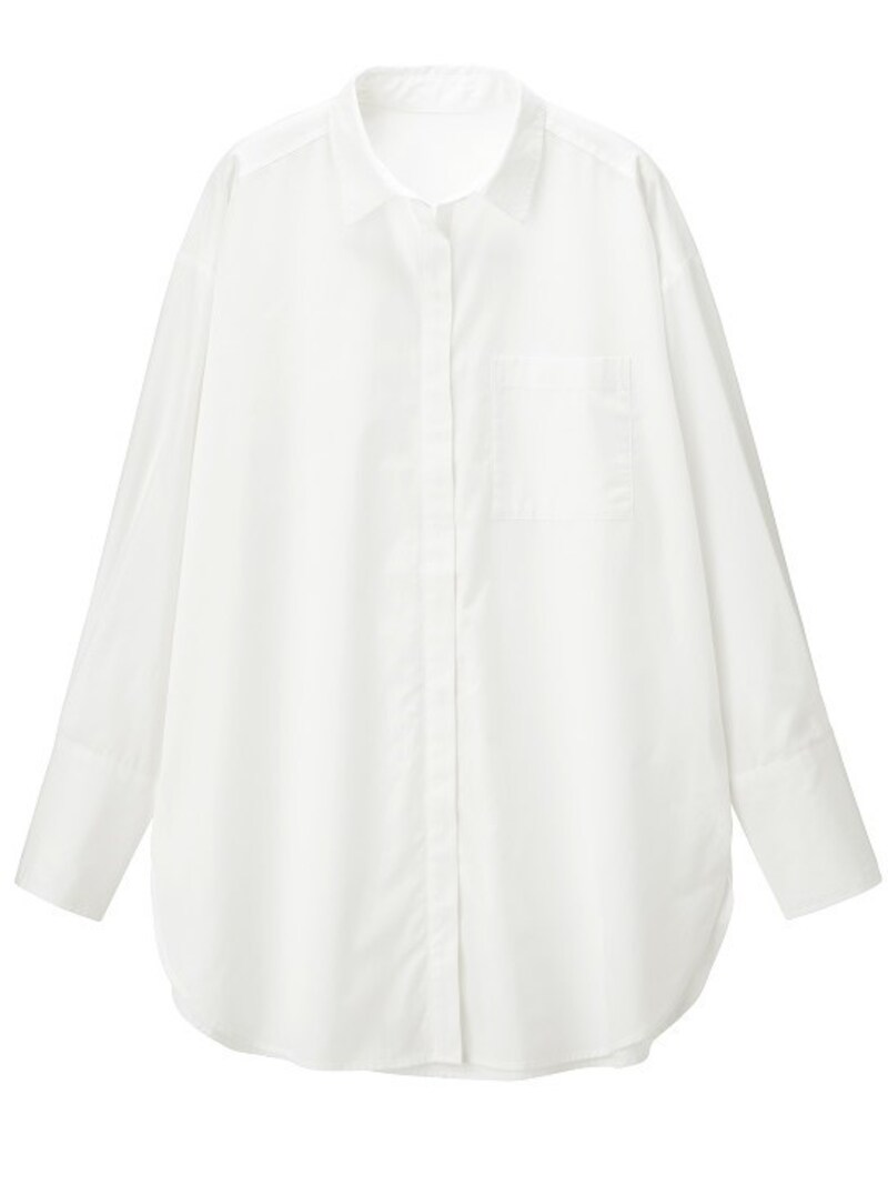 GU ロングシャツチュニック  1990円（税抜）