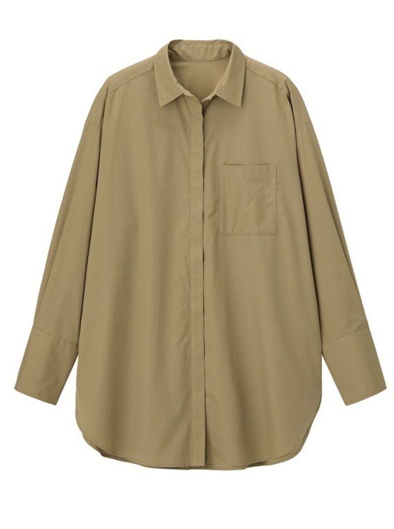 GU ロングシャツチュニック  1990円（税抜）