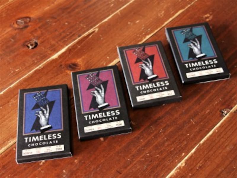 「TIMELESS CHOCOLATE」の「シングルオリジンチョコレート」