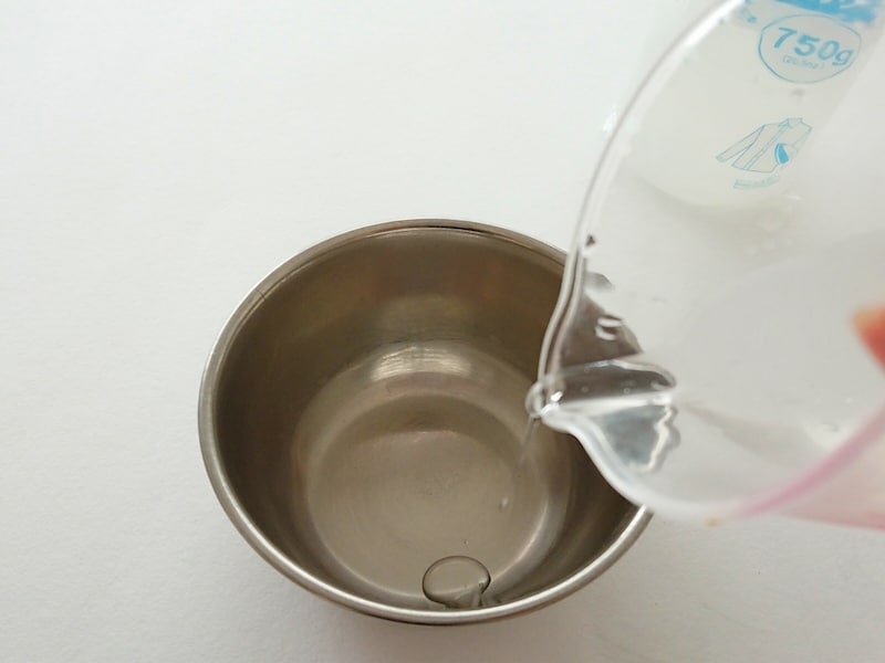 水は入れずにPVAのりだけを使うよ