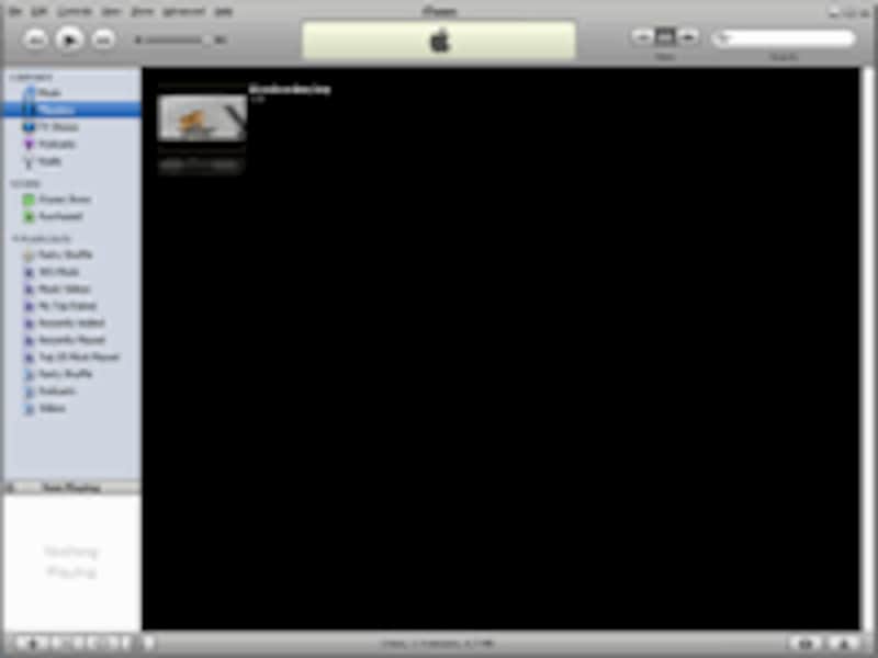 iTunesへの転送イメージ