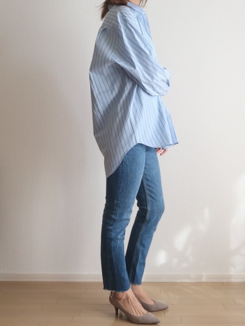 ヒップまでしっかり隠れて、この先何年も着られそう