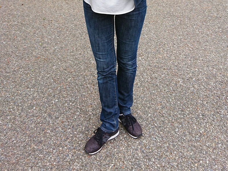 デニム等カジュアルスタイルはもちろんどんなシーンにでも合うニューバランスwr996